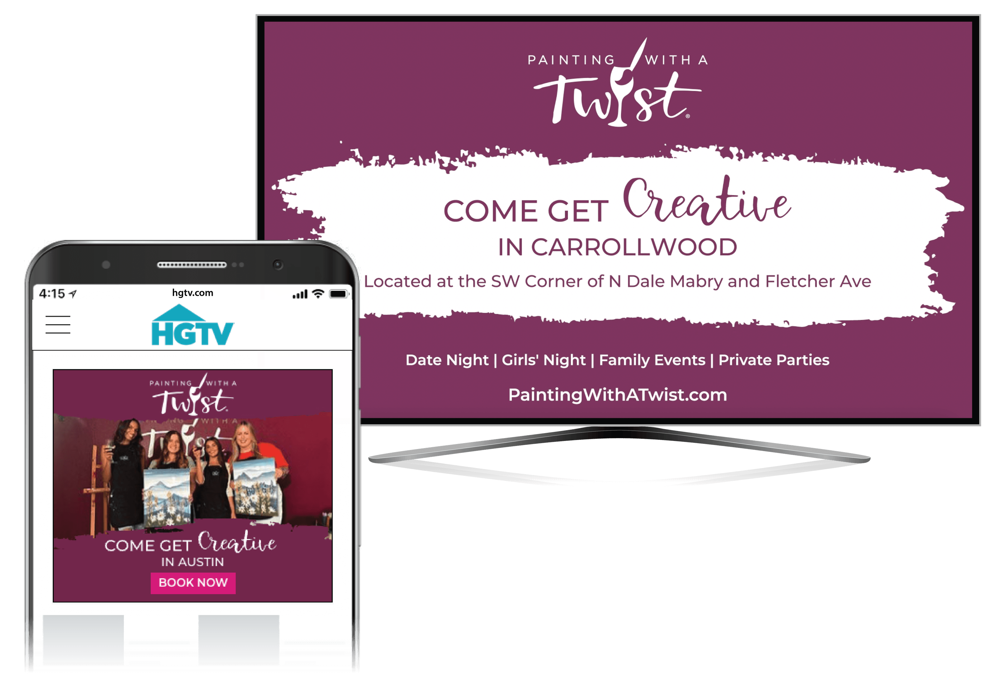 Awarity Painting With A Twist